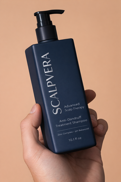 SCALPVERA™ Eliminates buildup at the source