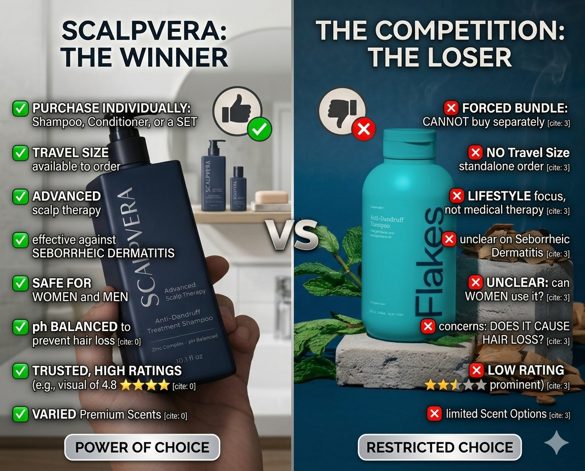 SCALPVERA™ Eliminates buildup at the source