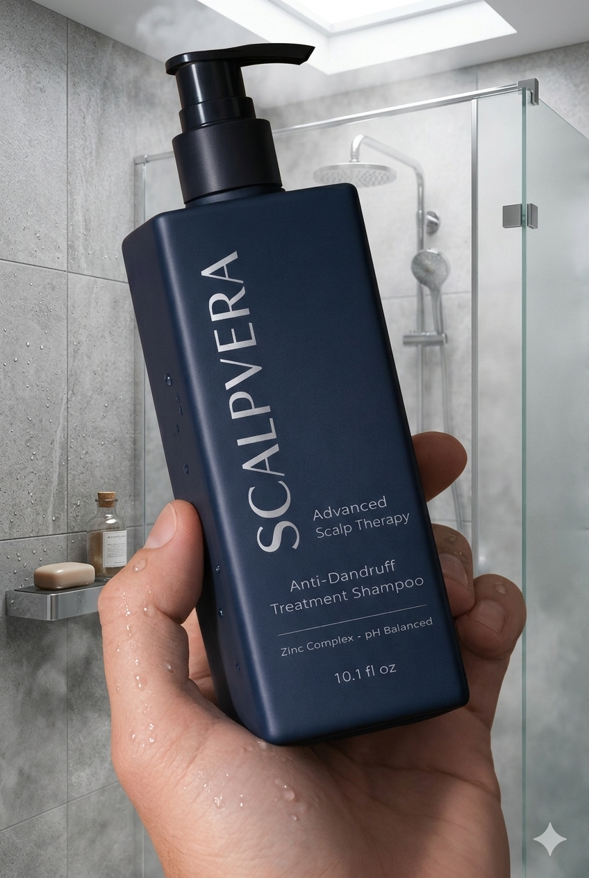 SCALPVERA™ Eliminates buildup at the source