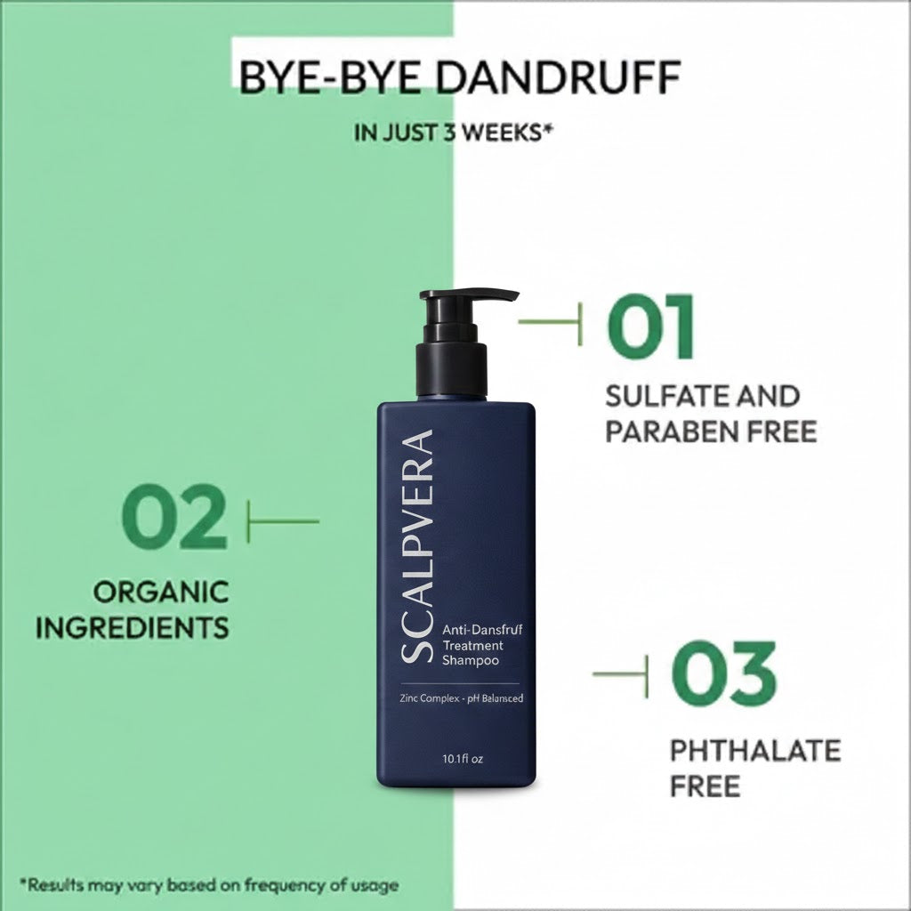 SCALPVERA™ Eliminates buildup at the source